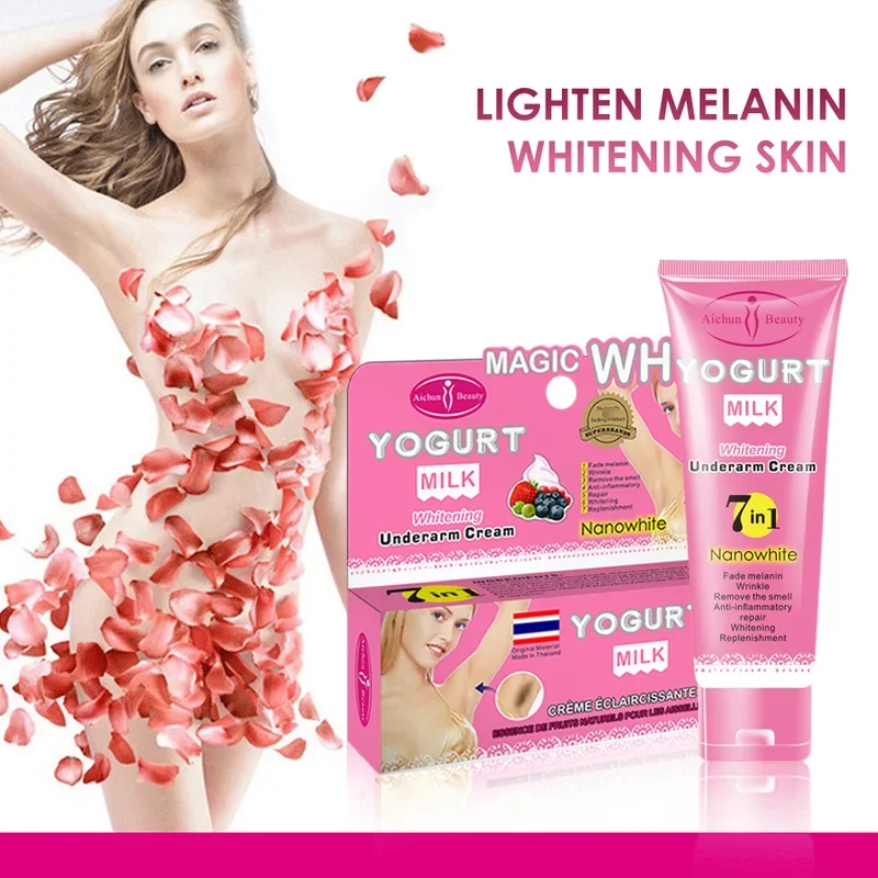 Body Cream Armpit Whitening Cream Axillary Brightening Remove Melanin Desalinate Whitener Intimate Bikini Private Parts Cream