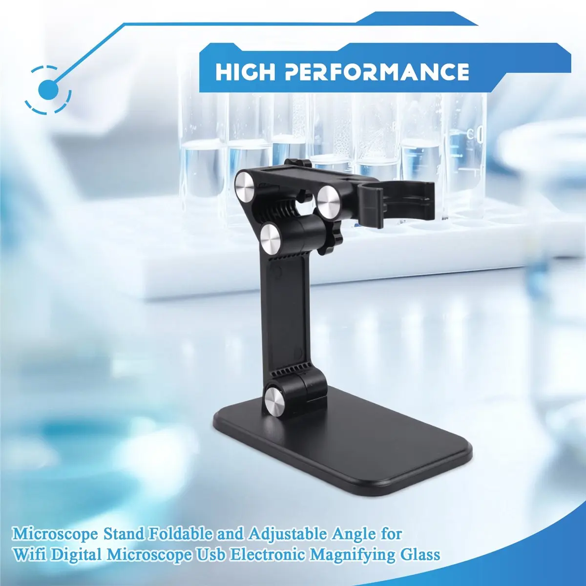 A72U Microscope Stand Foldable and Adjustable Angle for Wifi Digital Microscope Usb Electronic Magnifying Glass - view 5