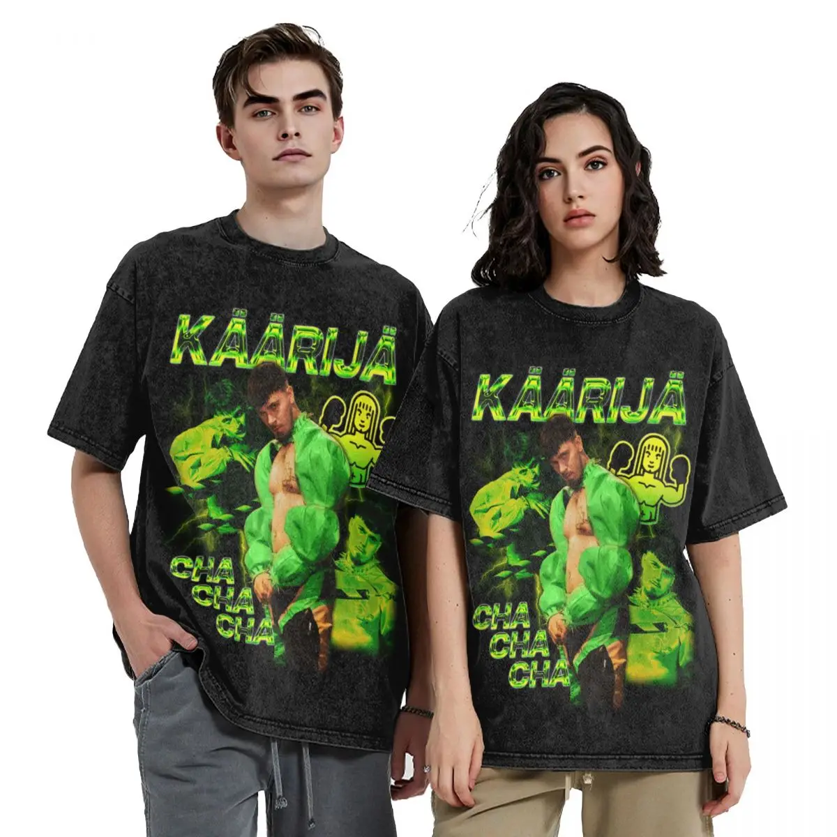 

Krij Cha Cha Cha Eurovision 2023 Finland Y2K Kaarija T-Shirts man Short sleeve tee designer t shirt men