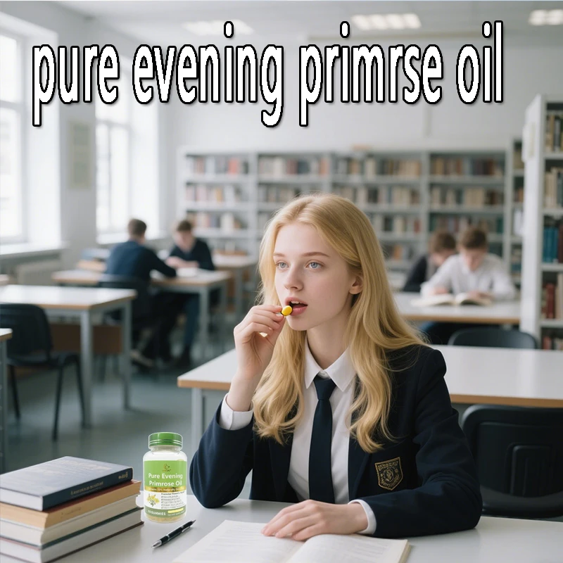 

1 bottle of evening primrose oil soft capsule improves skin health relieves anxiety regulates endocrine health food