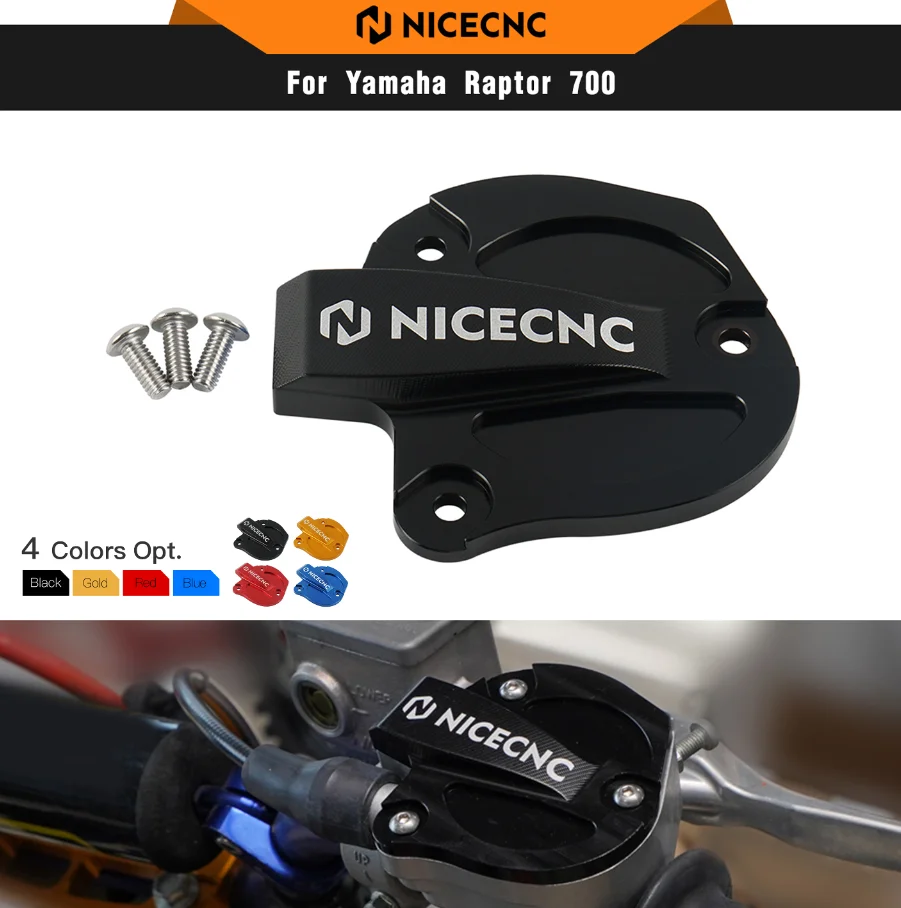 

ATV Throttle Cover Guard Cap for Yamaha Raptor 700 YFM700 2013 2015-2022 2018 700R YFM700R 2009 2011-22 YFM NICECNC Accessories