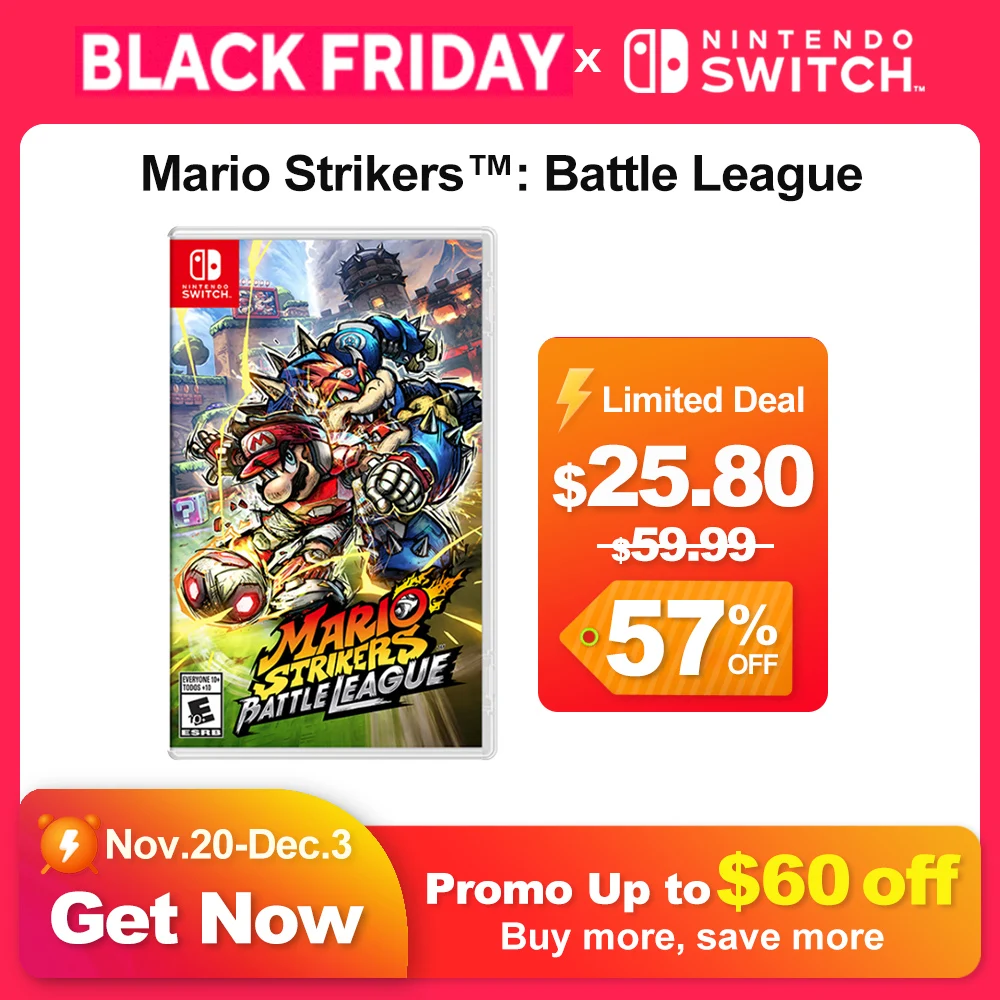 Mario Strikers Battle League Nintendo