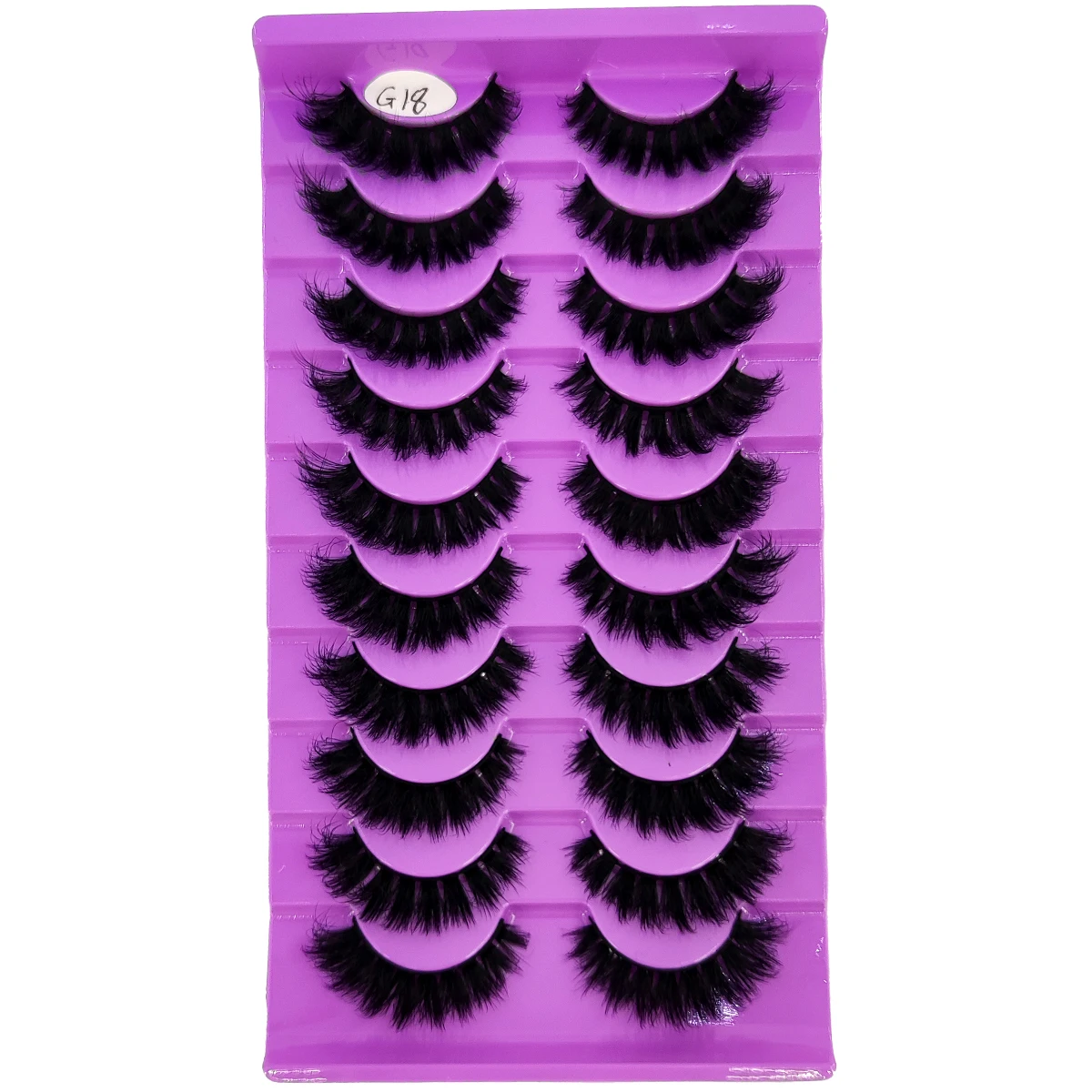 10/5 pairs Eyelash 3D Artificial Mink Thick Fluffy Soft Eyelash Extension Natural False Eyelash Makeup Mink Eyelash
