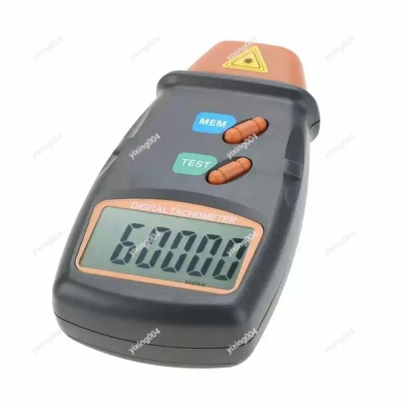 

Digital Laser Speed Tester, Portable Non-contact Tachometer for Industrial Speed Detection