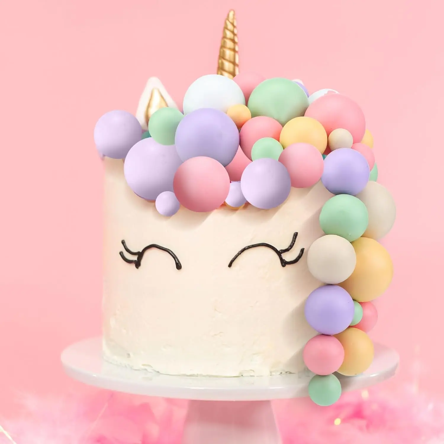 108-teilige Kugeln, Kuchendeckel, Luftballons, Cupcake-Topper, DIY-Luftballons, Cupcake-Topper für Hochzeit, Weihnachten, Jahrestag, Geburtstag – Detail 4
