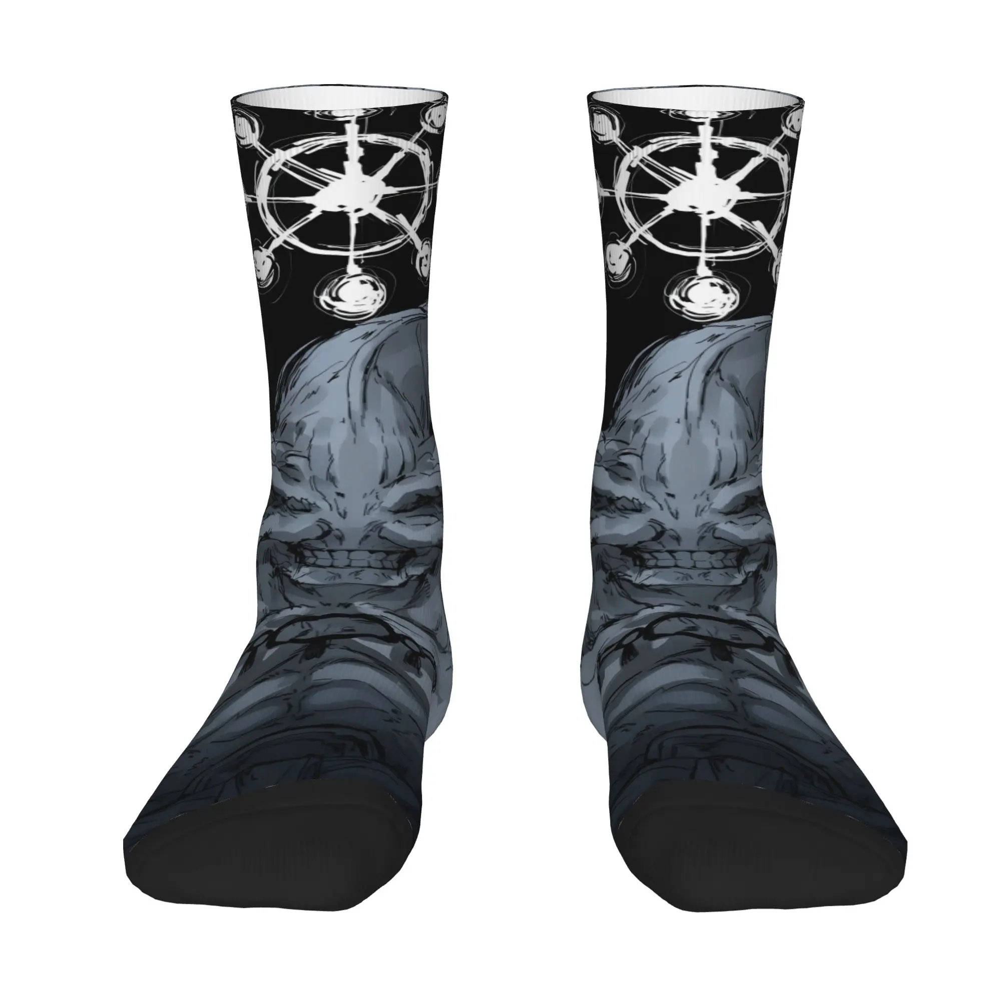 1 Pair Happy Funny Men's Sock Jujutsu Kaisen Vintage Harajuku  Hip Hop Novelty Seamless Crazy Sock Gift Printed