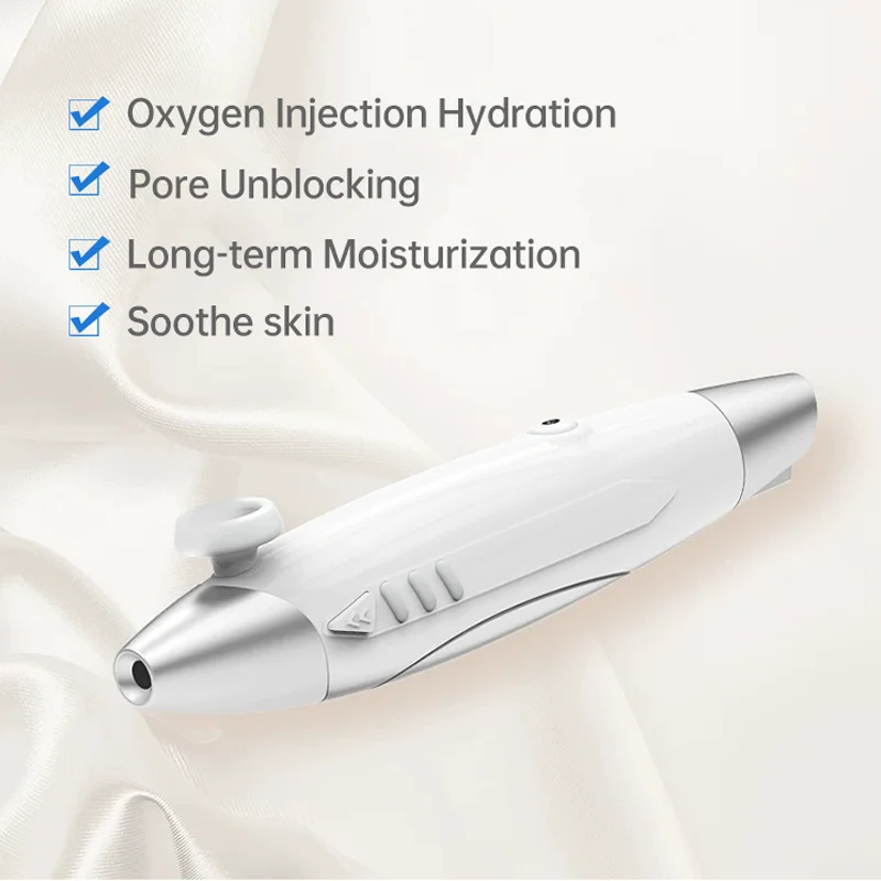 Groothandel Zuurstof Jet Spray Pen Water Injecteren Face Spa Moisturizer Handheld Pistool Spray Diep Water Suppletie