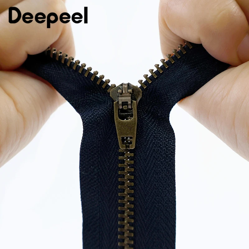 

10/20Pcs 4# Metal Zipper 10/13/15/18cm Closed End Self-locking Zippers for Sewing Bag Pants Pocket Closure Zip Repair Kits