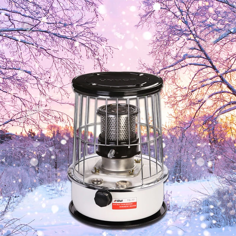 5.3L Kerosene Heater Protable Outdoor Heaters Winter Camping Stove Cooking Supplies Household Kerosene Stove Heating Device