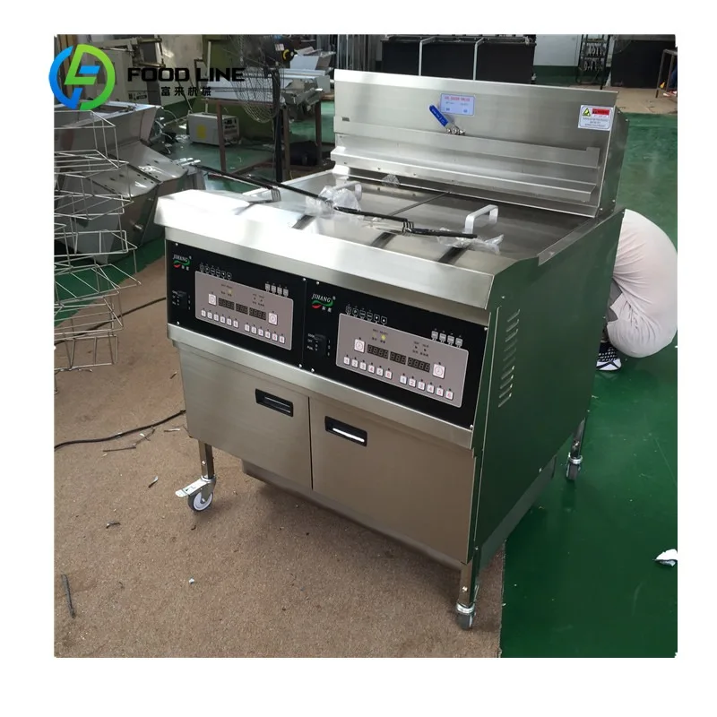 Customized size Commercial Double Tank Fryer CE High Quality Electric Open Fryer Fryer