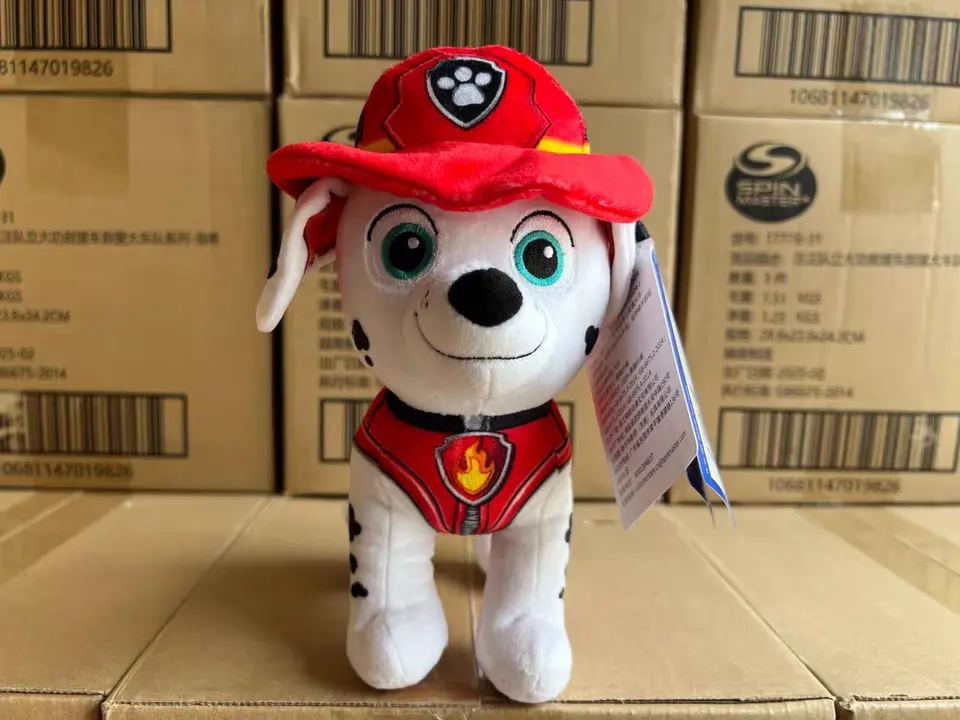 100% Genuine Paw Patrol 18-20cm standing posture Plush Toy Chase Skye Marshall Rocky Zuma Rubble 6kinds Children Birthday Gift - 5