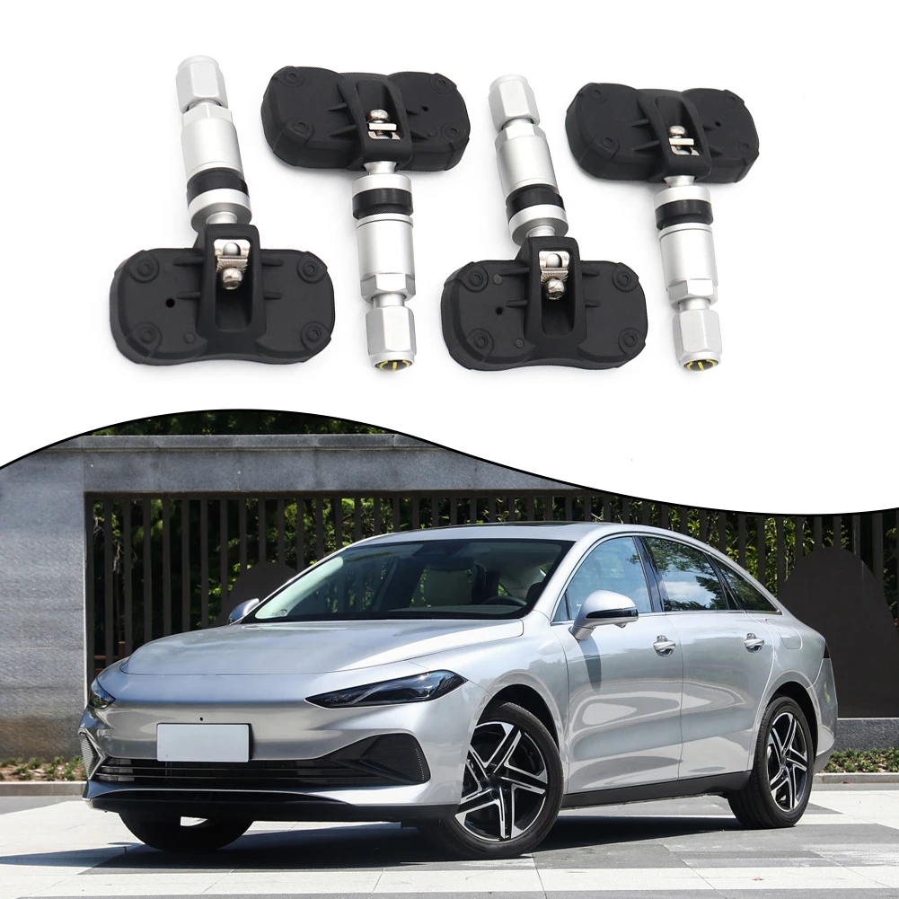 

4PCS TPMS Tire Pressure Monitoring Sensor-compatible 5.0 Sensor Tire Pressure Inner Sensors Car Accessories
