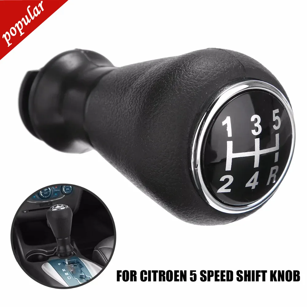 For CITROEN C1 C3 C4 Peugeot 206 207 306 307 Universal Replacement Parts 5 Speed Gear Stick Shift Knob Treyues