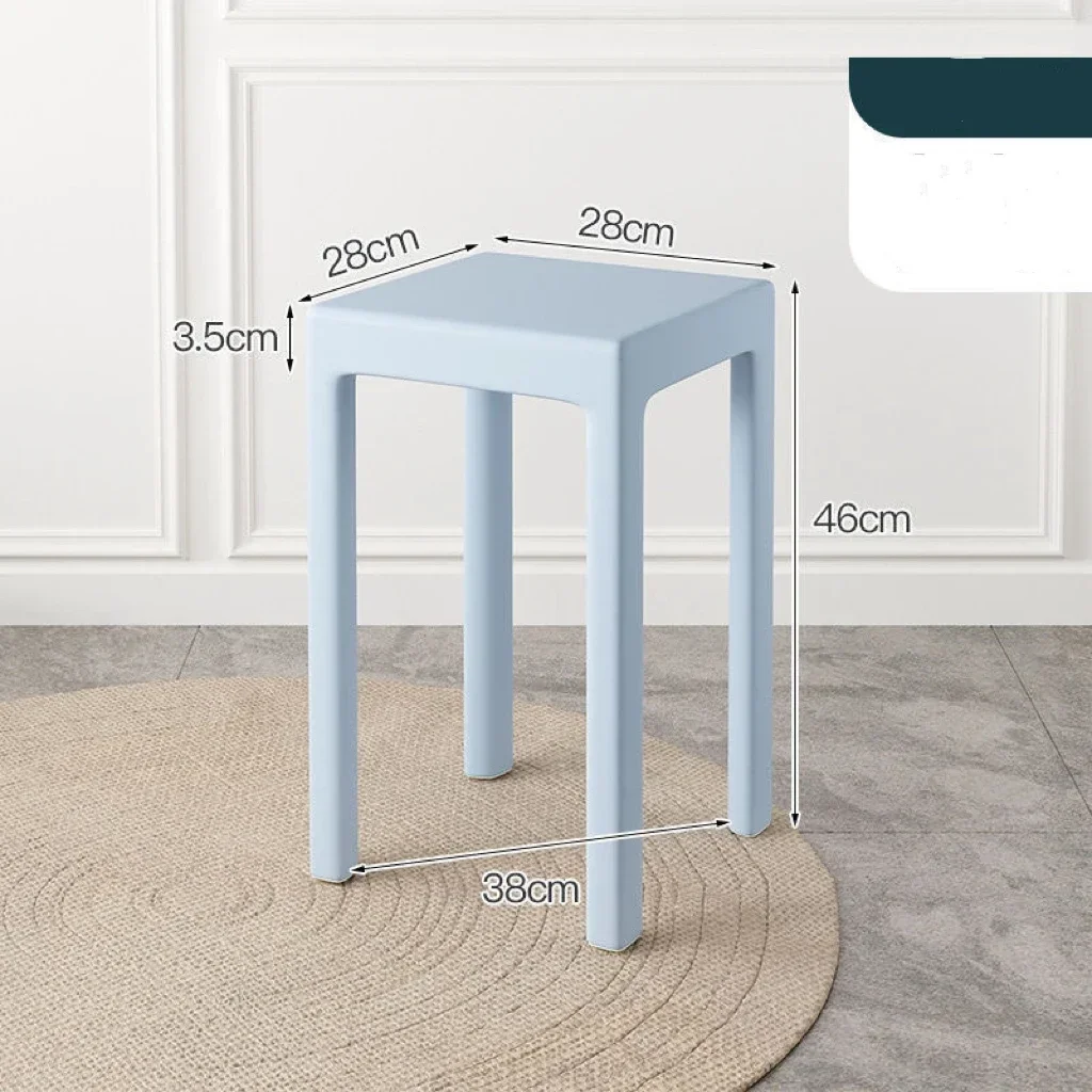 Fashion Living Room Furniture Rustic Plastic Chairs Design Dining Set