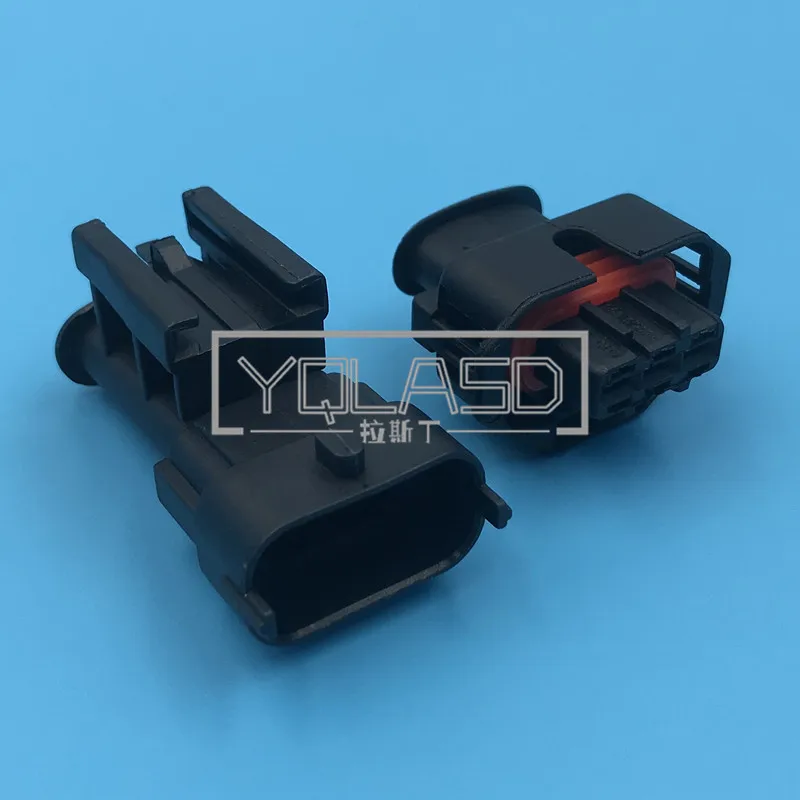 1 Set 3 Way 1928403968 1 928 403 968 AC Assembly Automotive Rail Pressure Sensor Cable Waterproof Connector Car Parts