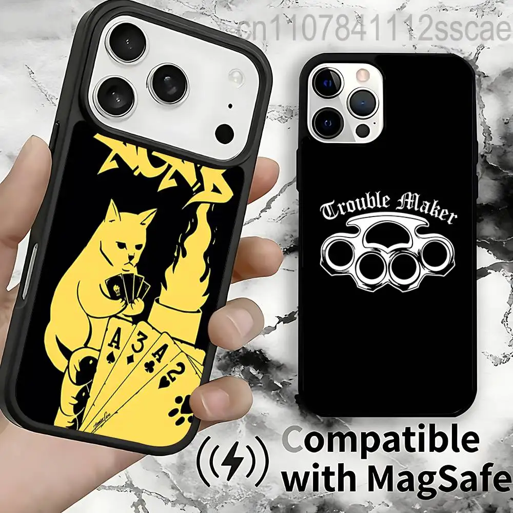 

1312 Acab Ultras Case For iPhone 17,16,15,14,13,12,11,Pro,Max,Plus,Mini,SE4,E Magnetic Magsafe Wireless Charging