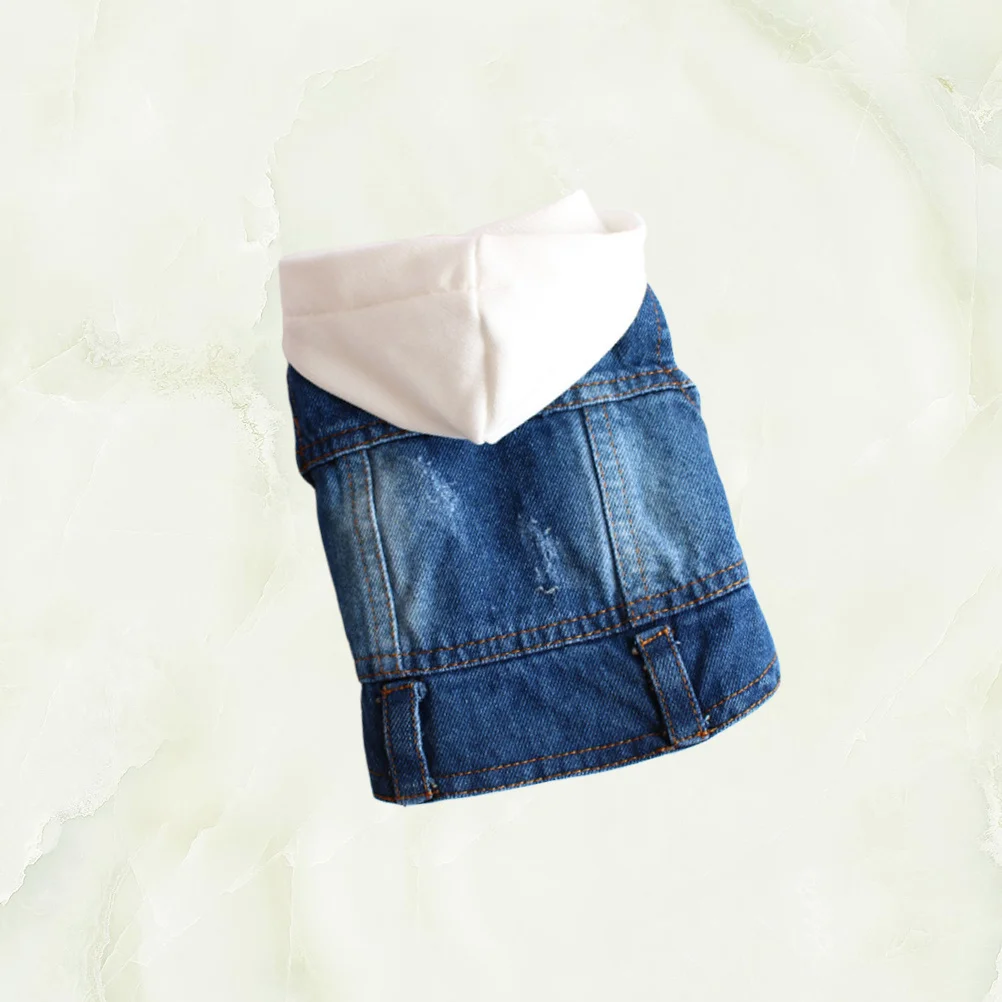 

Clothing for Dogs Demin Vest Clothes Jeans Cowboy Pet Denim Shirt Vests Apparel