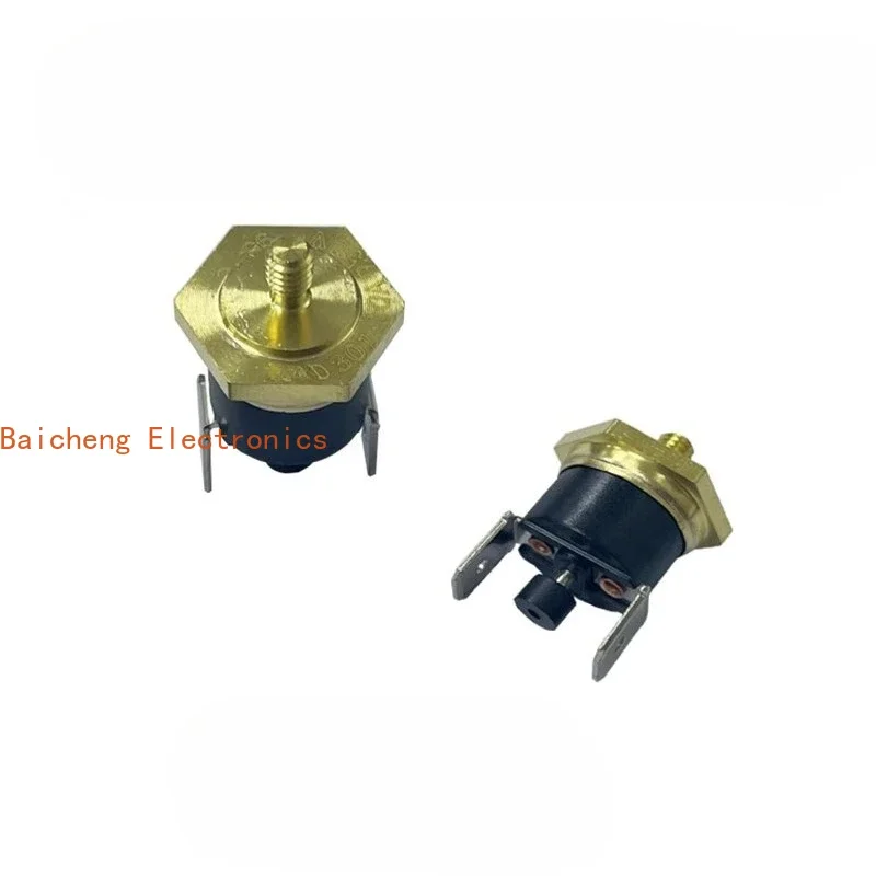 10pcs Hot KSD301 round copper head 080M5 manual reset temperature control switch
