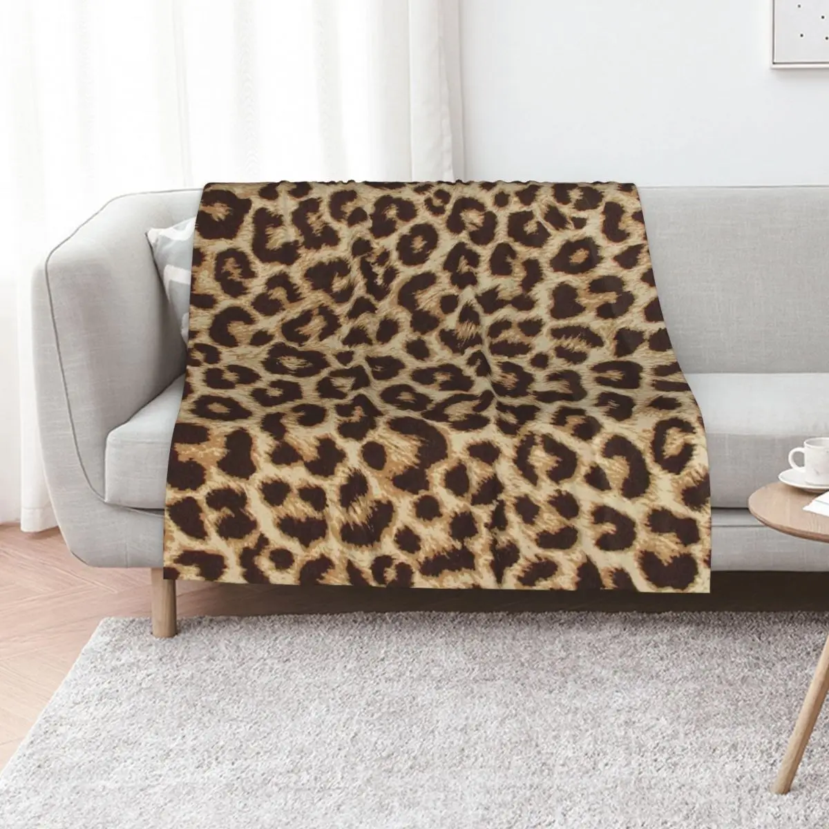 

Leopard Print Throw Blanket Softest warm for winter blankets and throws Hairy Blankets