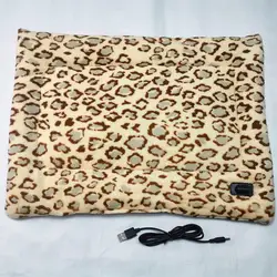 Washable Pet Heating Pad Electric Blanket Heated Mat Warmer Adjustable Temperature Plush Thermal Soft for Cat Dogs Bunny