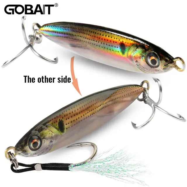 Jig metalowy przynęta 20g 30g 40g Spinner łyżka 3D kolor oczu Spinning sprzęt wędkarski przynęta przynęta Spinnerbait