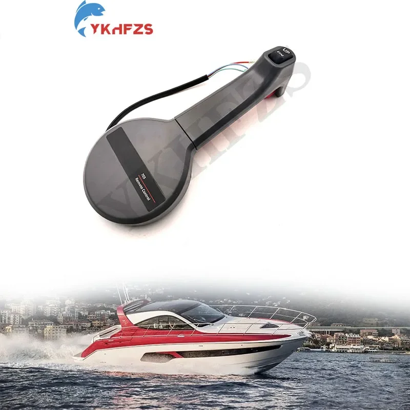 Throttle/shift handle with Trim &Tilt Switch for Yamaha Outboard  Motor new Style 703 Remote Control Box 703-48221-10