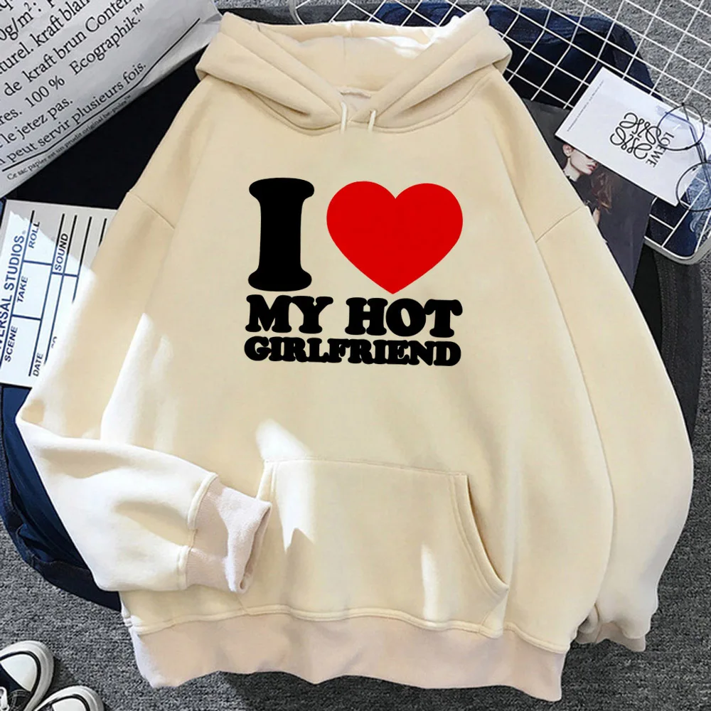 i Love My Boyfriend Girlfriend Me hoodie anime comic graphic anime sweater streetwear women hoddie sweatshirts manga elegant