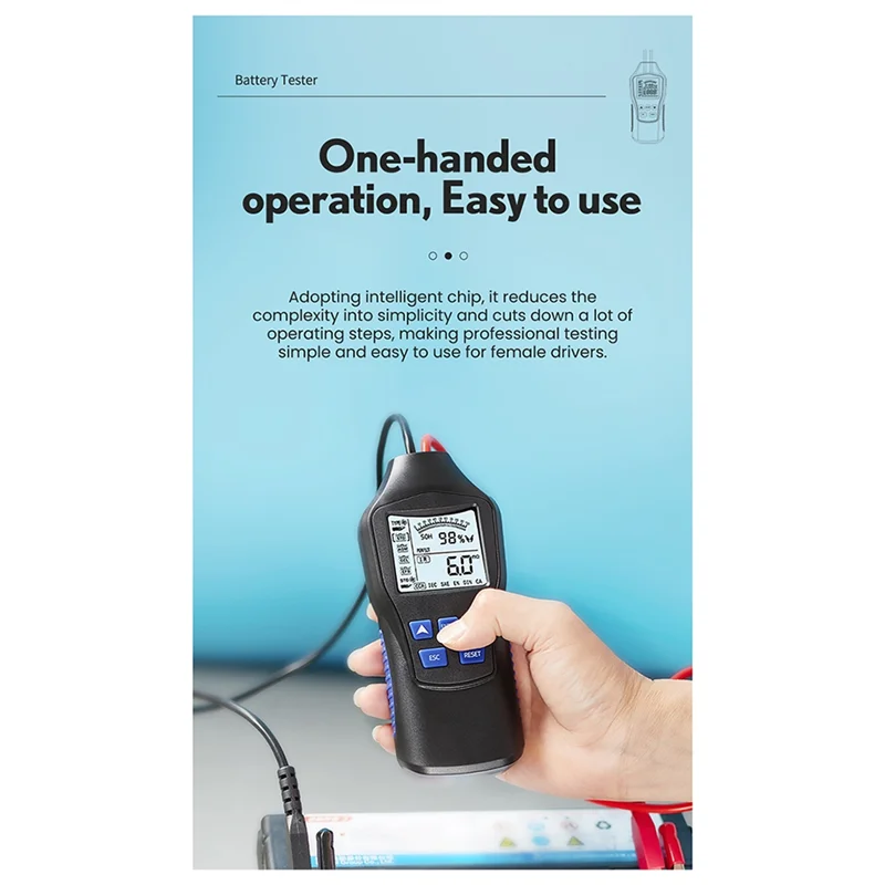 BAAN-12V 24V тестер автомобильного аккумулятора Automotiva Comprobador De Baterias монитор диагностический для транспортных средств инструменты аксессуары 1 шт.
