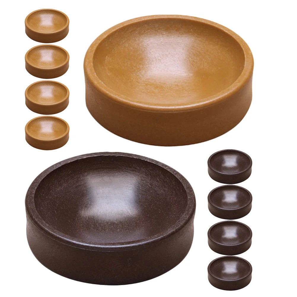 

10pcs Non-Slip Furniture Leg Pads Durable Floor Protectors Chair Wheel Noise Reduction Home Use Wear-Resistant Couch Stoppers