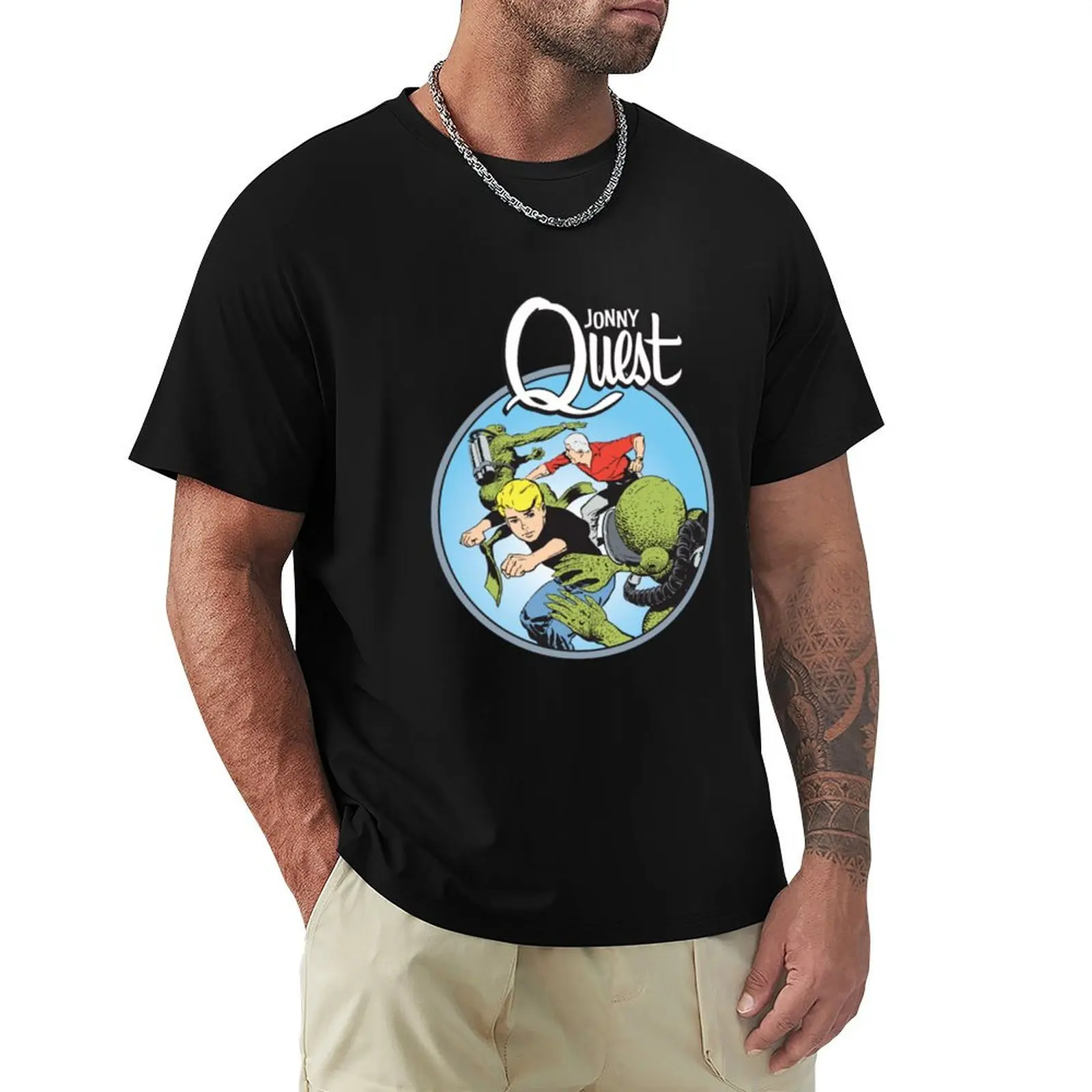 Jonny Quest - Lizard Men T-Shirt t shirt men 100% cotton luxury brand T-Shirt