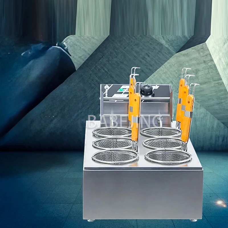 Commercial Large Spaghetti Cooking Table Top Dumpling Boiler for Spicy Hot Pot - Restaurant Quality Equipment