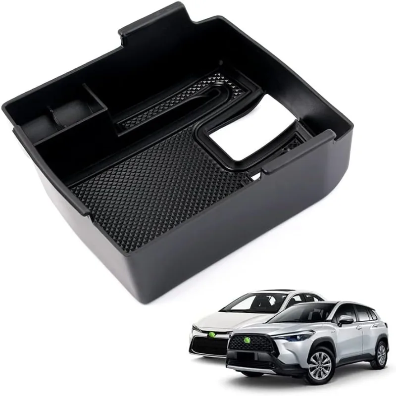 

Center Console Organizer for 2019-2025 Toyota Corolla/ 2022 2023 2024 2025 Corolla Cross Accessories Armrest Storage Box Seconda