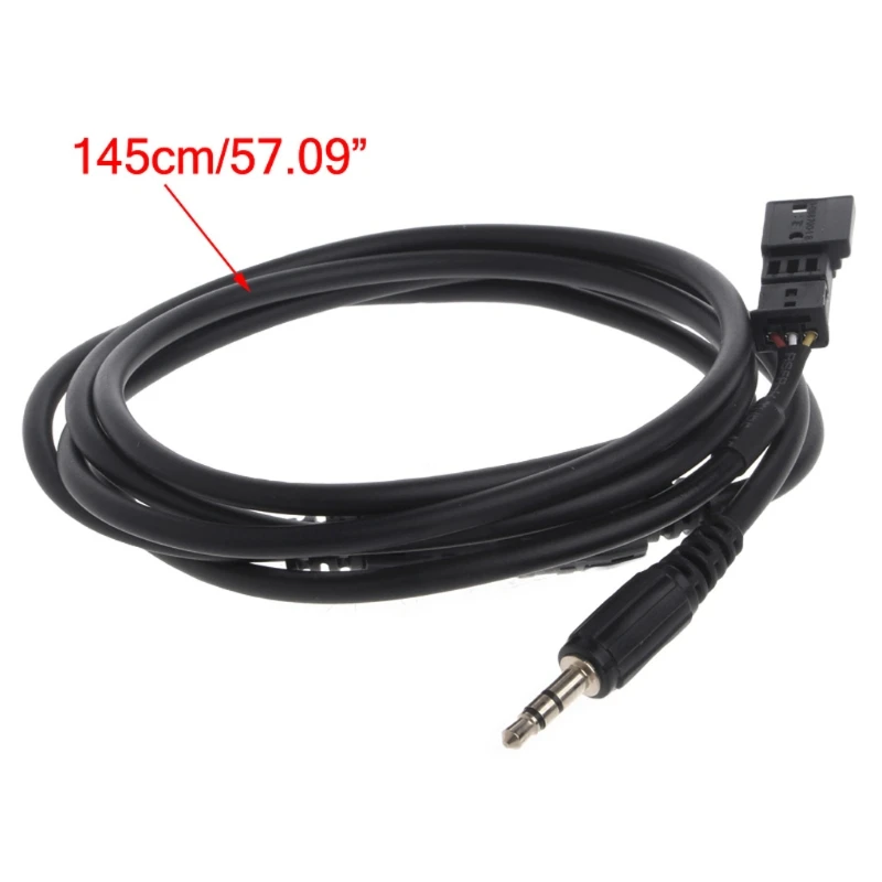 3 Pin 3.5mm  AUX Adapter Radio  Cable For BM54 E39 E46 E53