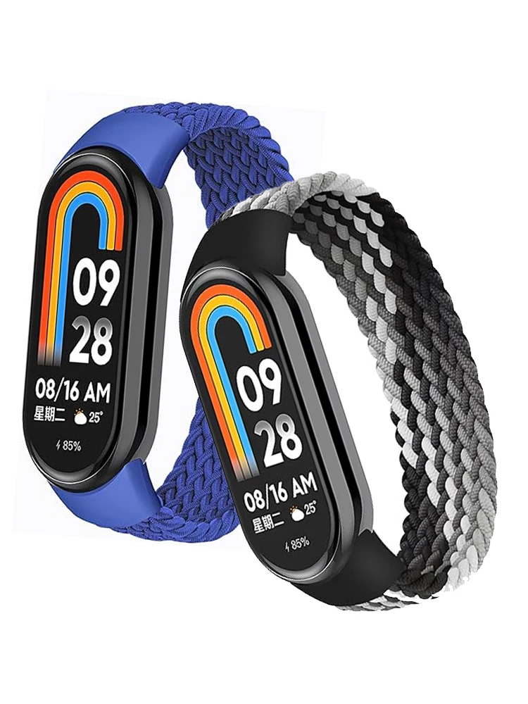 Bands for Xiaomi Mi Band 10 9 8 NFC watch accessories Replacement belt Braided wristband bracelet correa Mi smart band 10 Straps