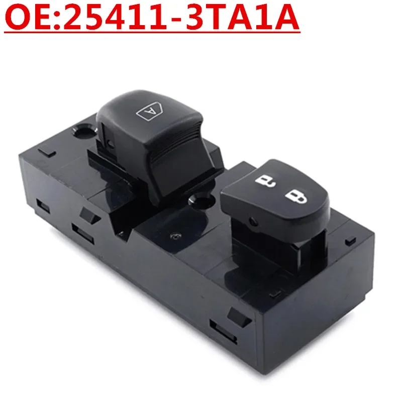 

Новый OE: 25411-3TA1A главный переключатель управления правой передней стеклоподъемником для Nissan Teana 2013-2018 гг.