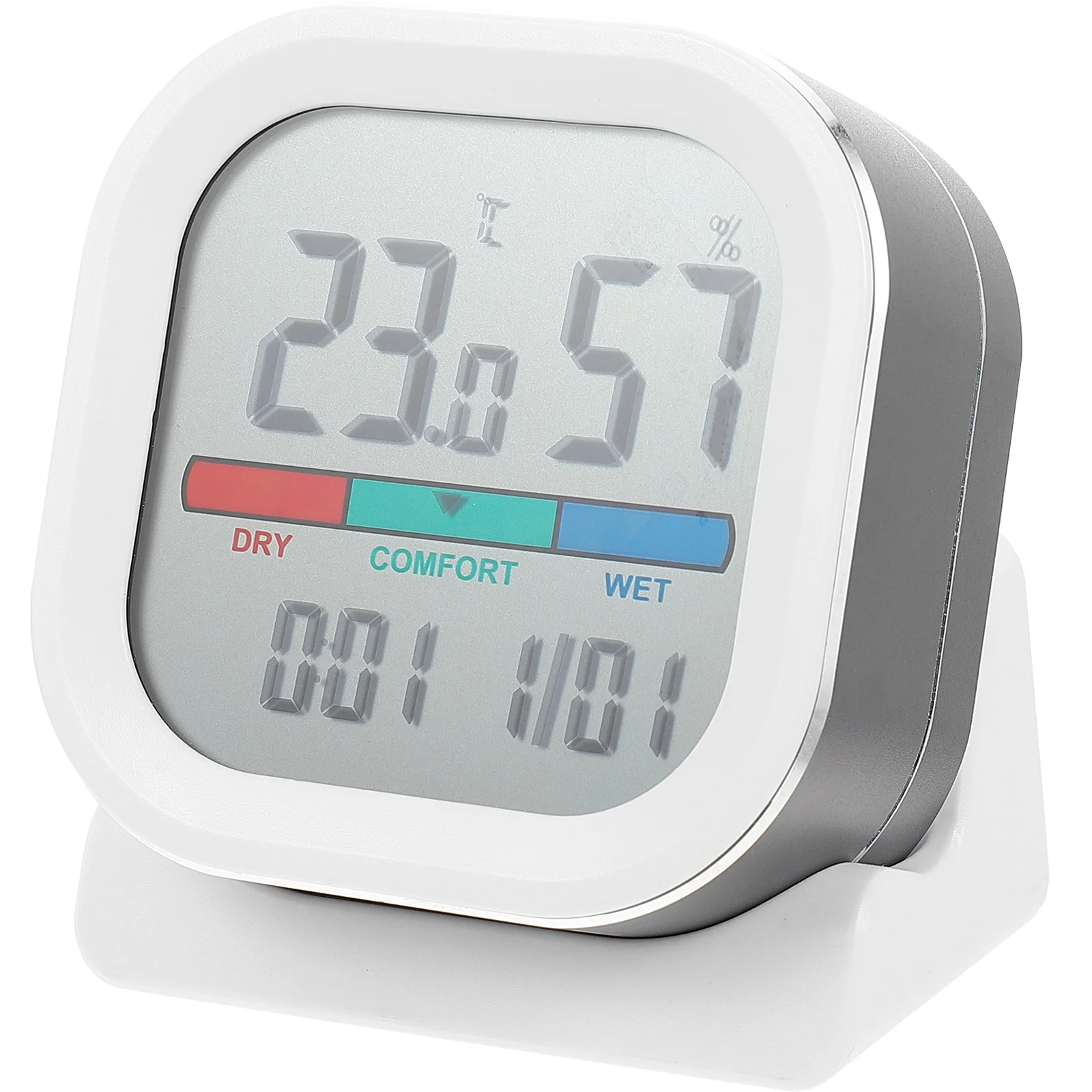 

Digital Thermometer Hygrometer Lcd Display Accurate Indoor Temperature Humidity Measuring Tool Portable For Home Decor Office