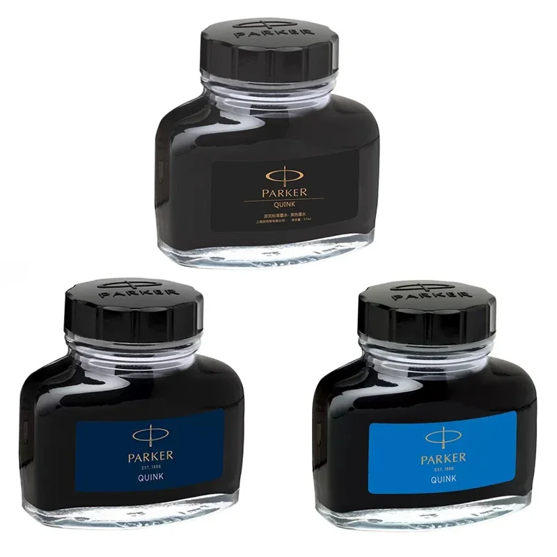 

Parker Quick-Drying Non-Carbon Non-Clogging 30/57ml Fountain Pen Ink Professional Ink Stationery Office School Supplies
