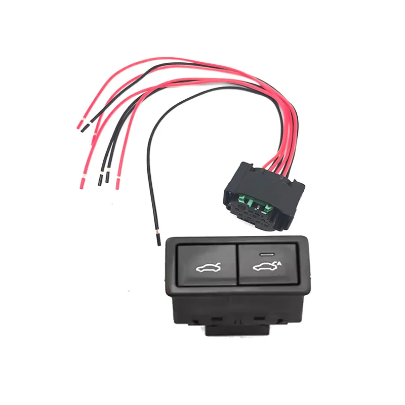 The Electric Tailgate Delay Closing Switch and Wiring Harness Are Suitable for VW Passat B8 Tiguan MK2 Arteon 5NG 959 832 A