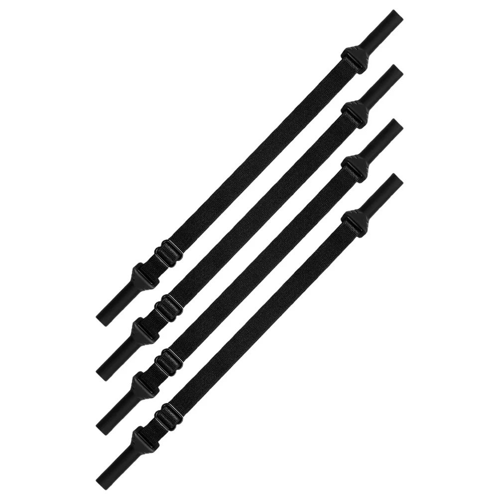 

4Pcs Adjustable Elastic Eyeglass Strap Anti Slip Running Sports Glasses Holder Neck Lanyard Secure Comfortable for Kids and