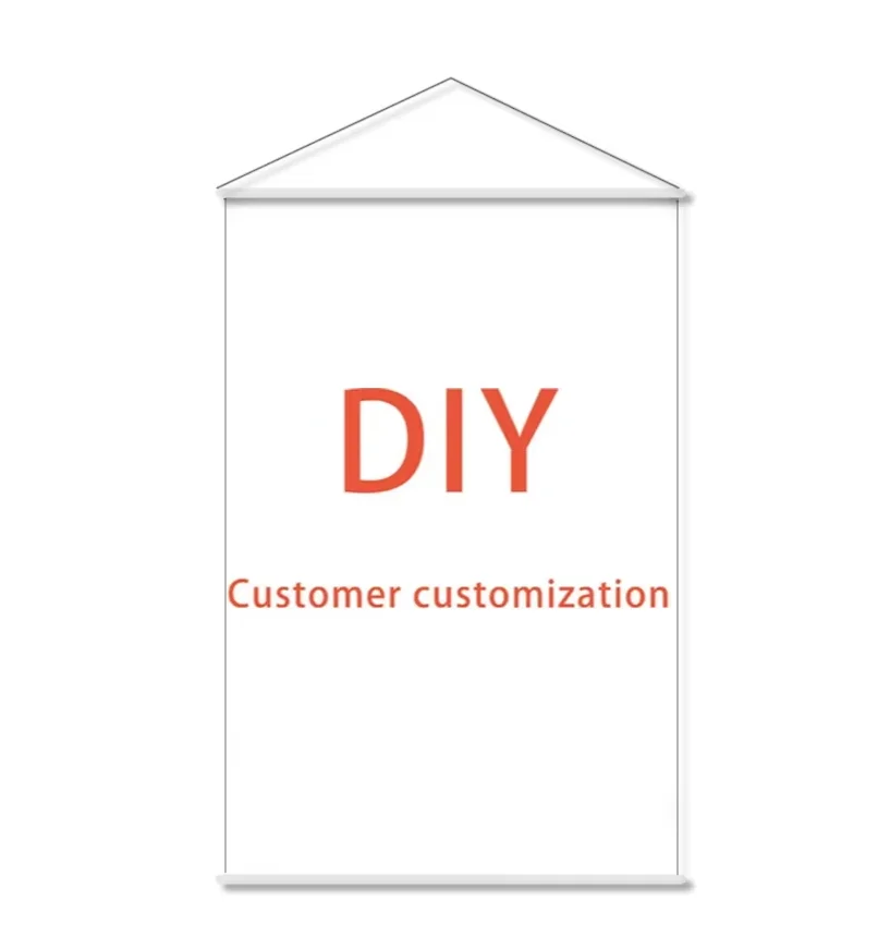 

DIY аниме настенный прокрутка висит плакат домашний декор живопись