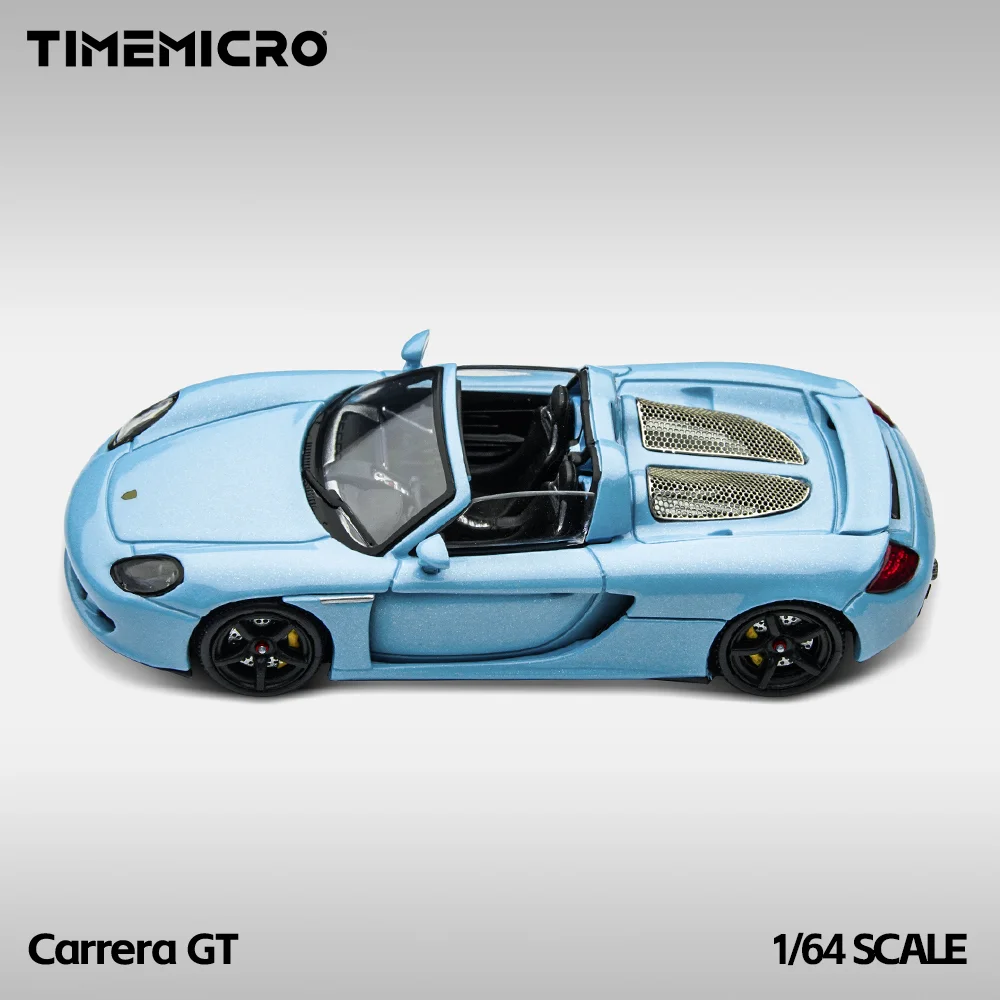 

TIME MICRO 1:64 CARRERA GT Blue Painting Simulation Alloy Car Model for Hobby&Display*Gift
