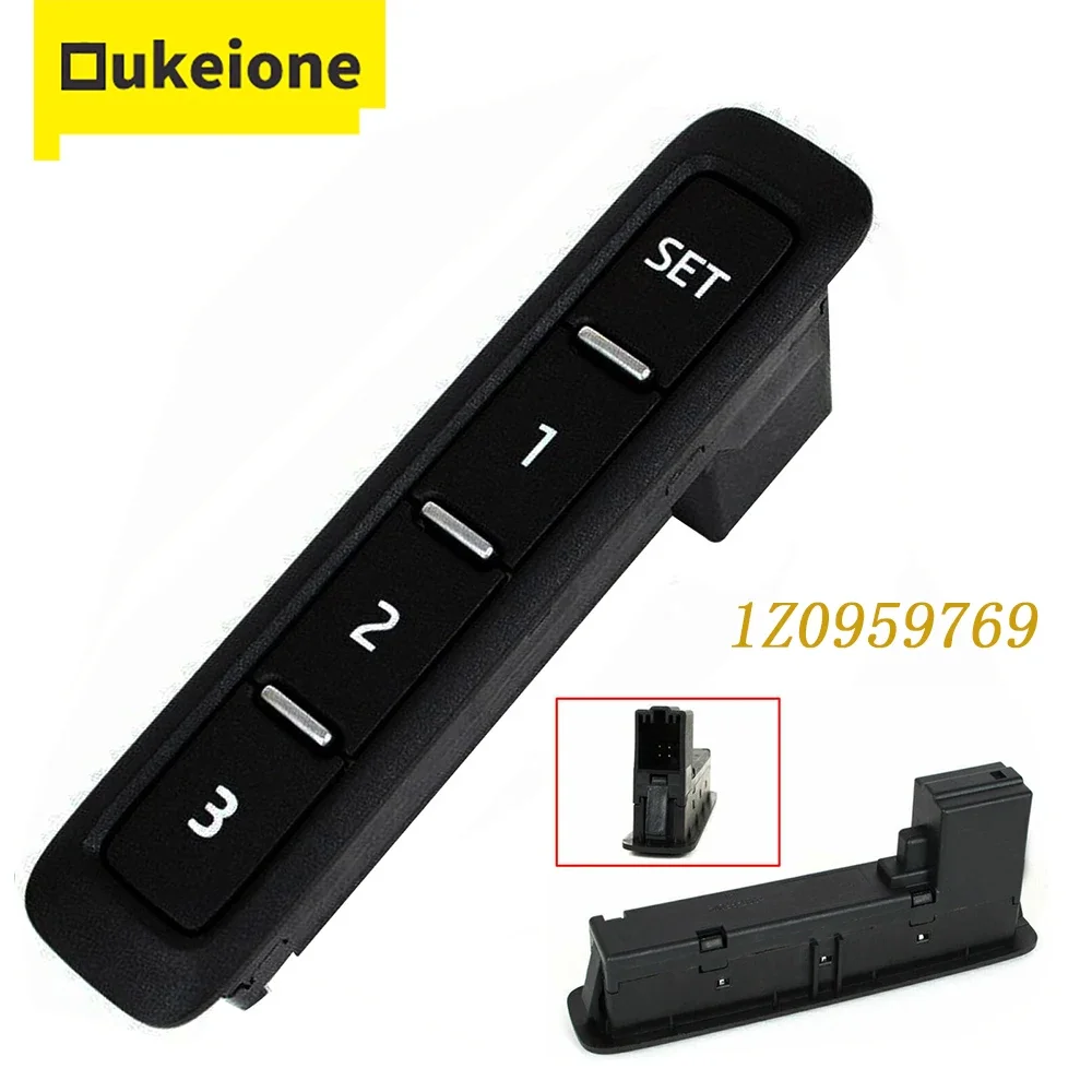 For VW Passat B7 CC J-etta 5 MK5 Octavia Superb Yeti Master Seat Memory Control Switch Adjustment Button 1Z0959769