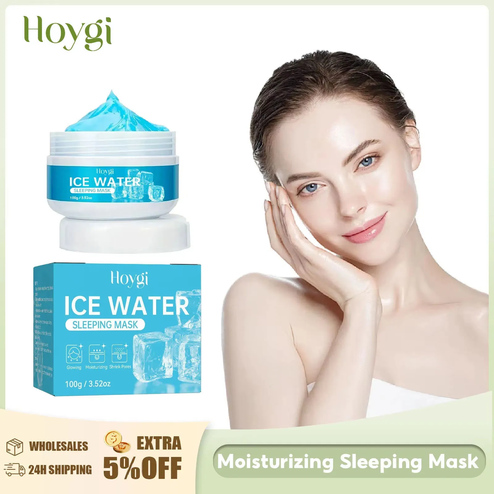 

Moisturizing Sleeping Mask Skin Rejuvenation Pore Shrinking Repair Redness Brightening Firming Collagen Sleeping Facial Masks