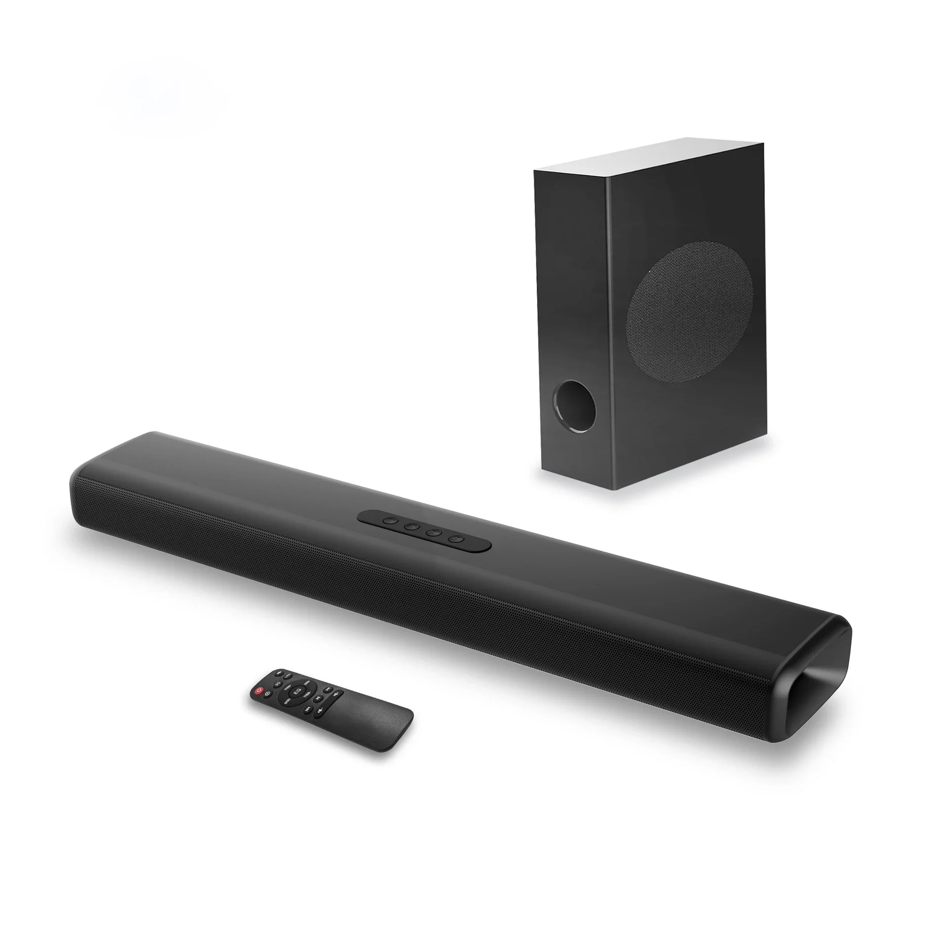 3D Surround 100W Home Theater System Wireless Soundbar With Subwoofer Speaker Sound Home Black USB 2.1 220V DVD Player Gua