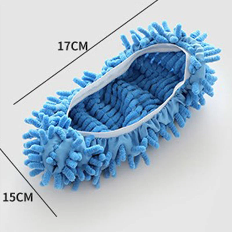 Dust Duster Mop Slippers Shoes Cover, Multi Function Washable Microfiber Foot Socks Floor Cleaning Shoes Cover