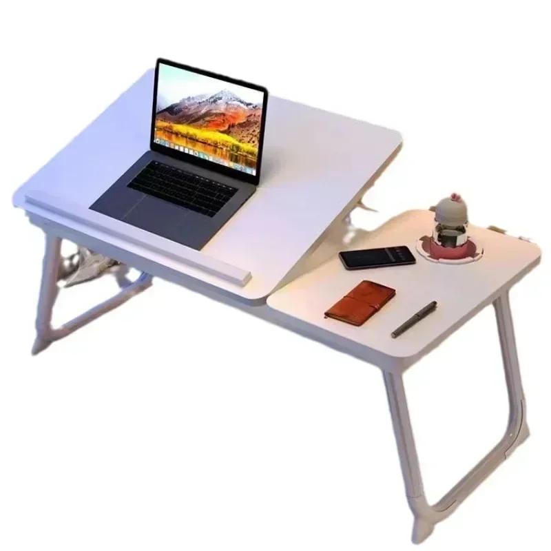 

On Bed Desk, Dormitory, Student Desk, Household Bedroom, Multifunctional Foldable Desk, Minimalist on Bed Computer Desk