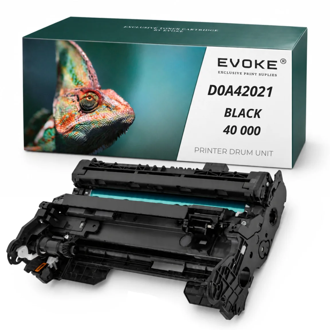 Evoke Compatibele Trommel voor Ricoh Im350N/Im 350/430 Im350N Im 350 430 D0A42021 Zwart 40000 Pagina's Im350 Im430 P501 P502