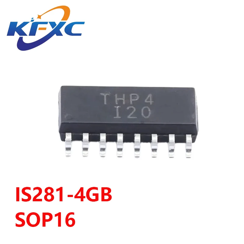 

THP4 optocoupler IS281-4GB silk screen THP4 import SOP16 high speed optocoupler plus good luck electronic optocoupler