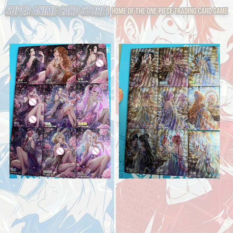 Anime Goddess Story Card Set BIS QWF XLS SXP Nefertari D Vivi Yamato Nami Uta Perona Carrot Vinsmoke Reiju Collectible Cards