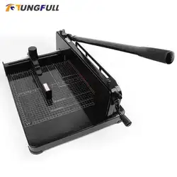 Heavy Duty Guillotine Paper Cutter Machine Desktop Paper Cutting Machine A4 Paper Photo Cutting Tools for Factory School Office